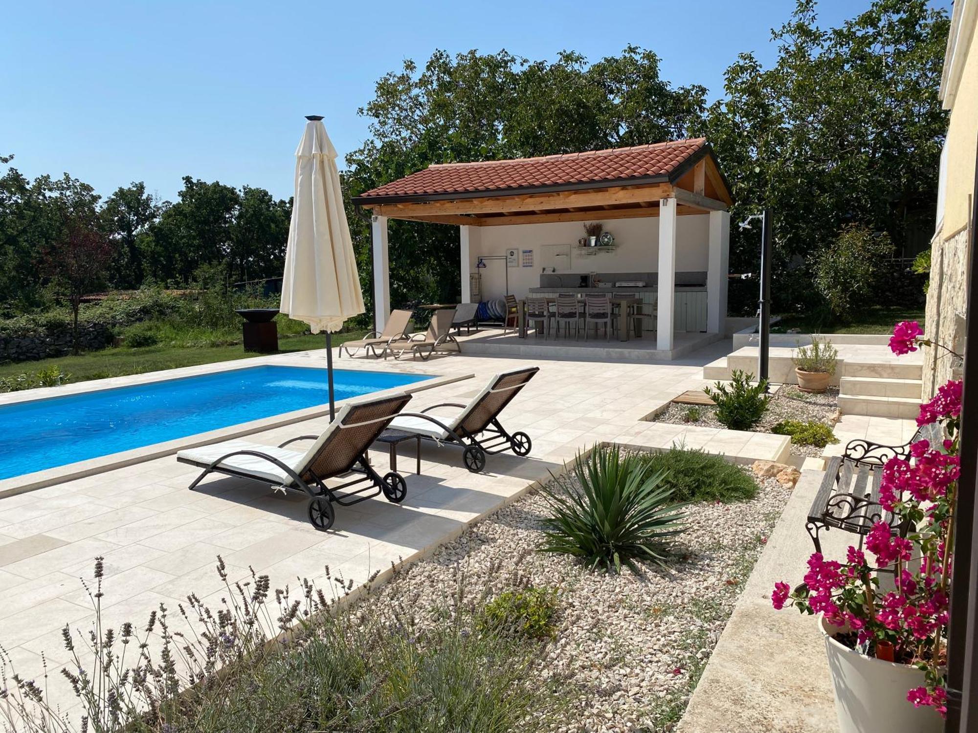 Villa Yucca Istra Labin  Kültér fotó